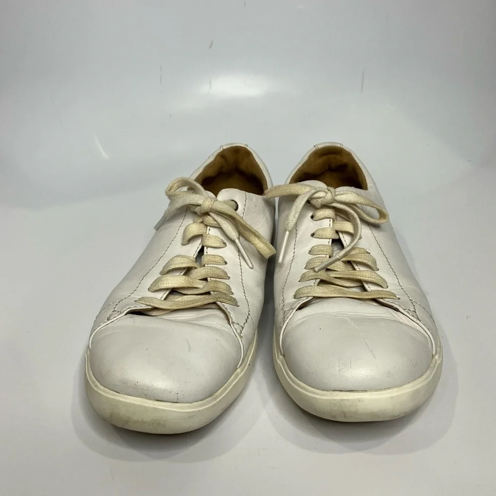 Cole Haan grand crosscourt‎ ll leather sneakers white size 8.5